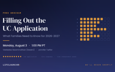 Filling Out the UC Application: What Families Need to Know for 2026–2027